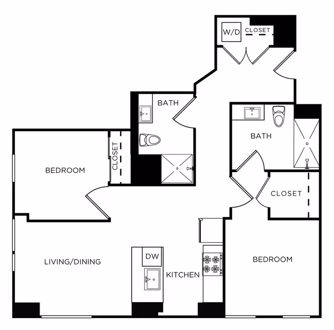 The Cyril Magnin 104 104 floor plan